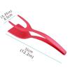 2 In 1 Nylon Grip Flip Tongs Egg Spatula Tongs Steak Spatula Tongs Clamp Pancake Fried Turners Kitchen Accessories