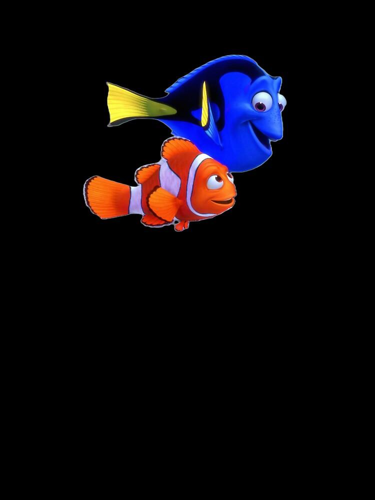 Finding Nemo Nemo and Dory Oversized T-Shirt