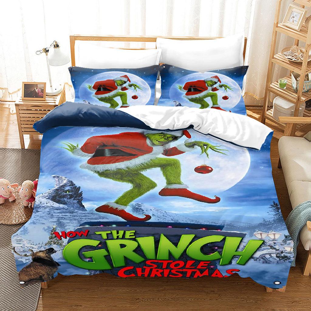 

Рождественский комплект из 3-х предметов постельного белья EU Single