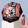 Harry Kane Pattern Printed Mini 5 Folds 8 Ribs Compact Umbrella Windproof Waterproof Lightweight Portable Folding