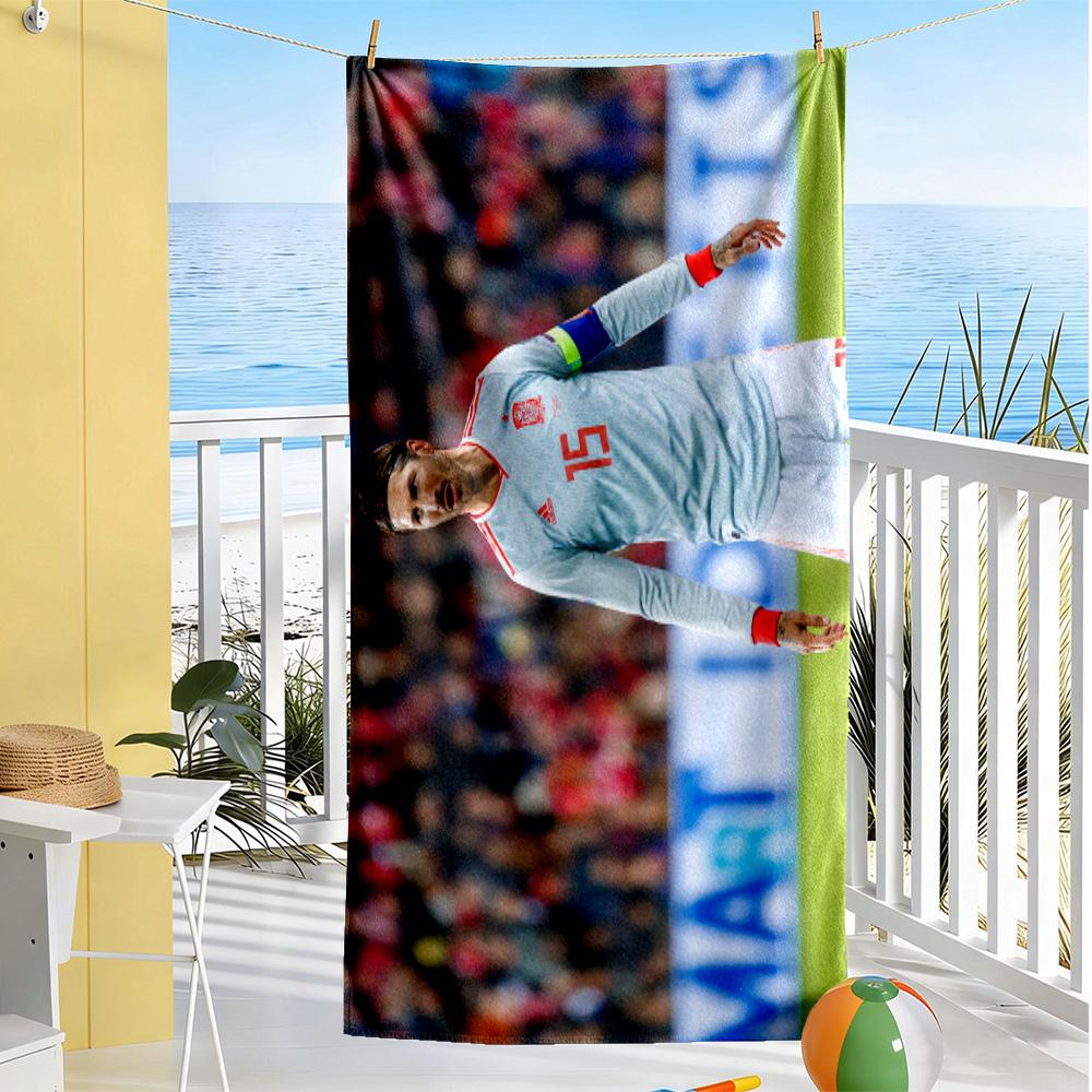 David De Gea Celebration Beach Towel Super Soft Microfiber Quickdry Fabric Comfortable Lightweight