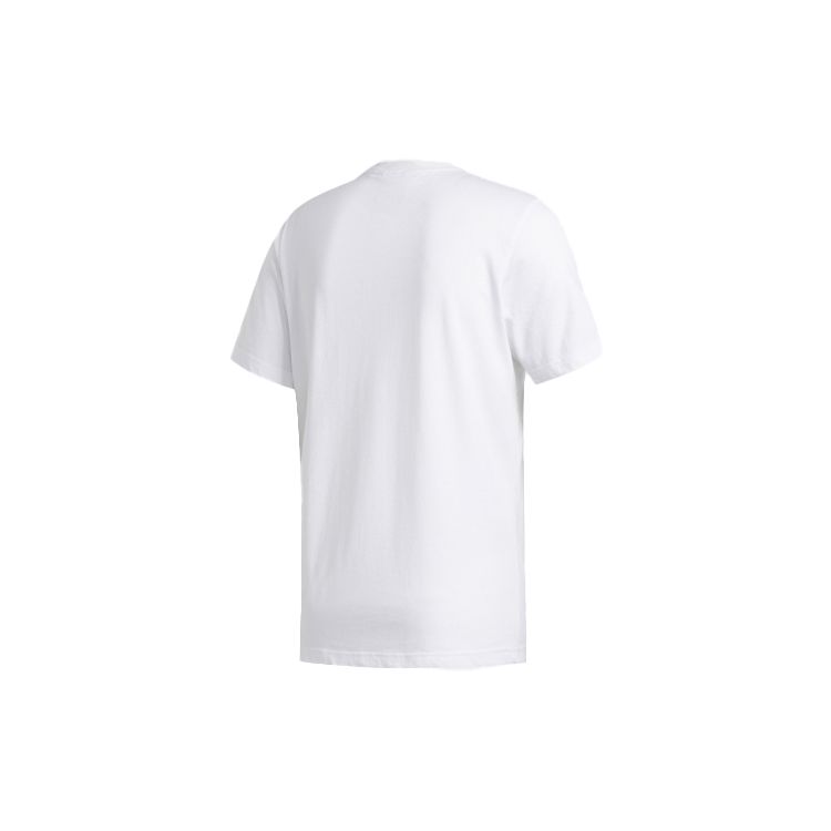 Adidas Originals Essential Tee Sports Short Sleeve Men Tops White FM9966