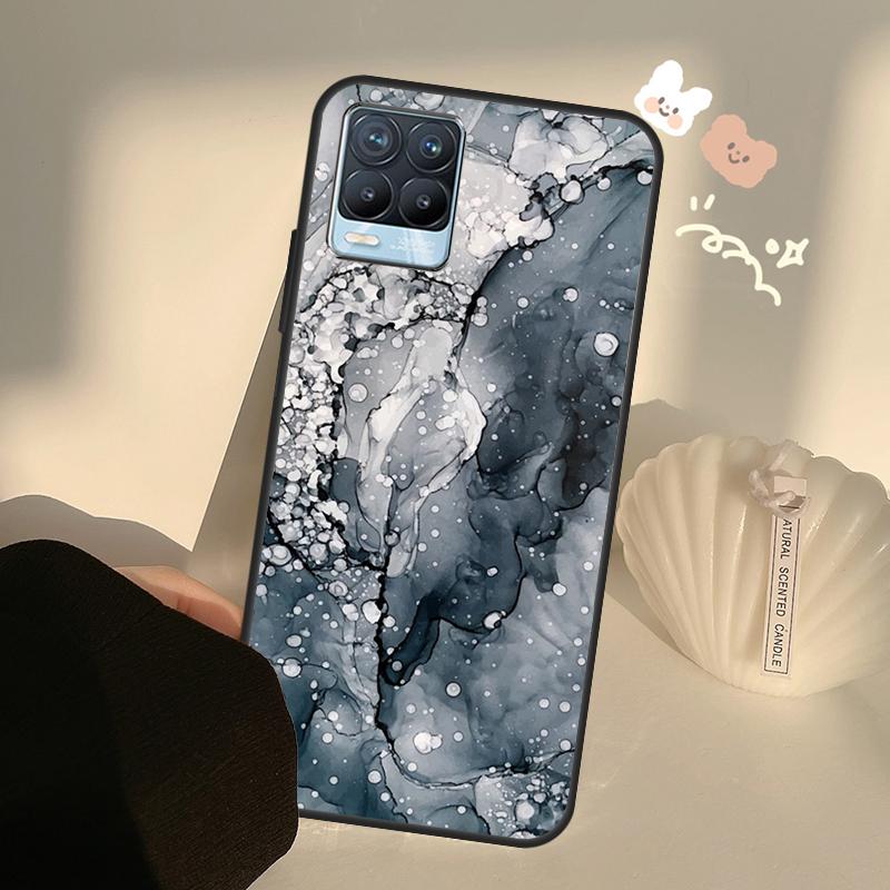 Beachy Pastel Abstract Painting Case For Realme C75 C63 C61 C55 C51 C53 C25 C65 C67 C71 11 12 13 14 15 Pro Plus GT6 GT7 Pro
