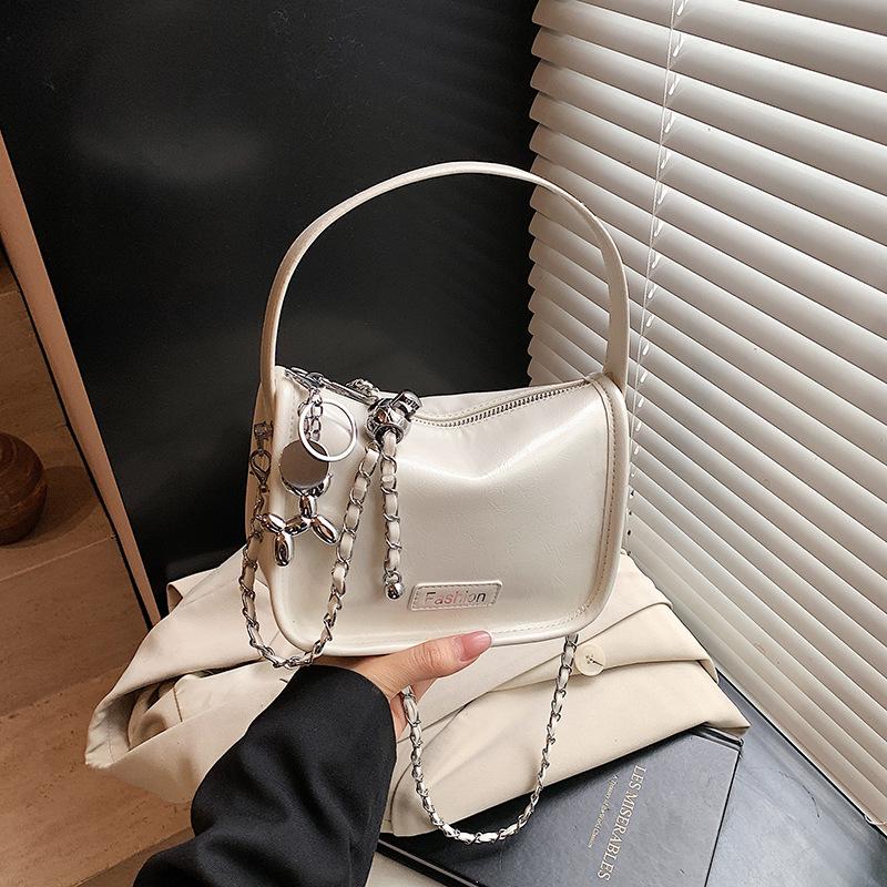

Small bag women s new summer fashion popular chain messenger bag versatile portable small square bag белый