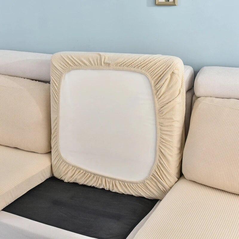 Jacquard High Stretch Cushion Cover Sofa Cushion Furniture Protector for Sofa Seat Sofa Slipcover Sofa Cover Soft Flexibility