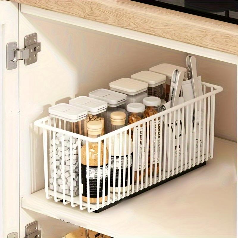 

Pull Out Cabinet Organizer Basket Under The Sink Slide-out Drawer Storage Box Kitchen Sideboard Sliding Drawer Rack Shelf Tools