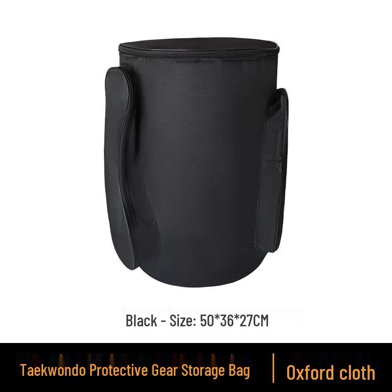 White Taekwondo & Boxing Gear Backpack - Large Capacity Waterproof Oxford Cloth