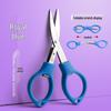 Portable Multi-Functional 8-Shape Folding Fishing Scissors for Strong PE Line