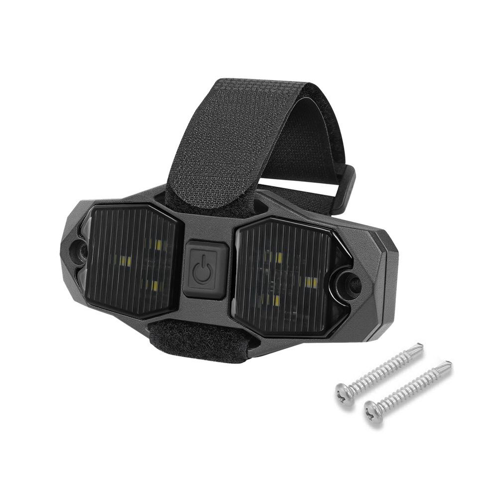 

1xWhite Roll Bar Mount LED Dome Light Rock Light W/Switch For Polaris RZR UTV 4WD Car Excavator Pickup Wagon UTB Cab ATV SUV Bus чёрный