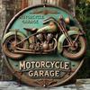 Vintage Motorcycle Metal Tin Sign Retro Wall Art Home Decor