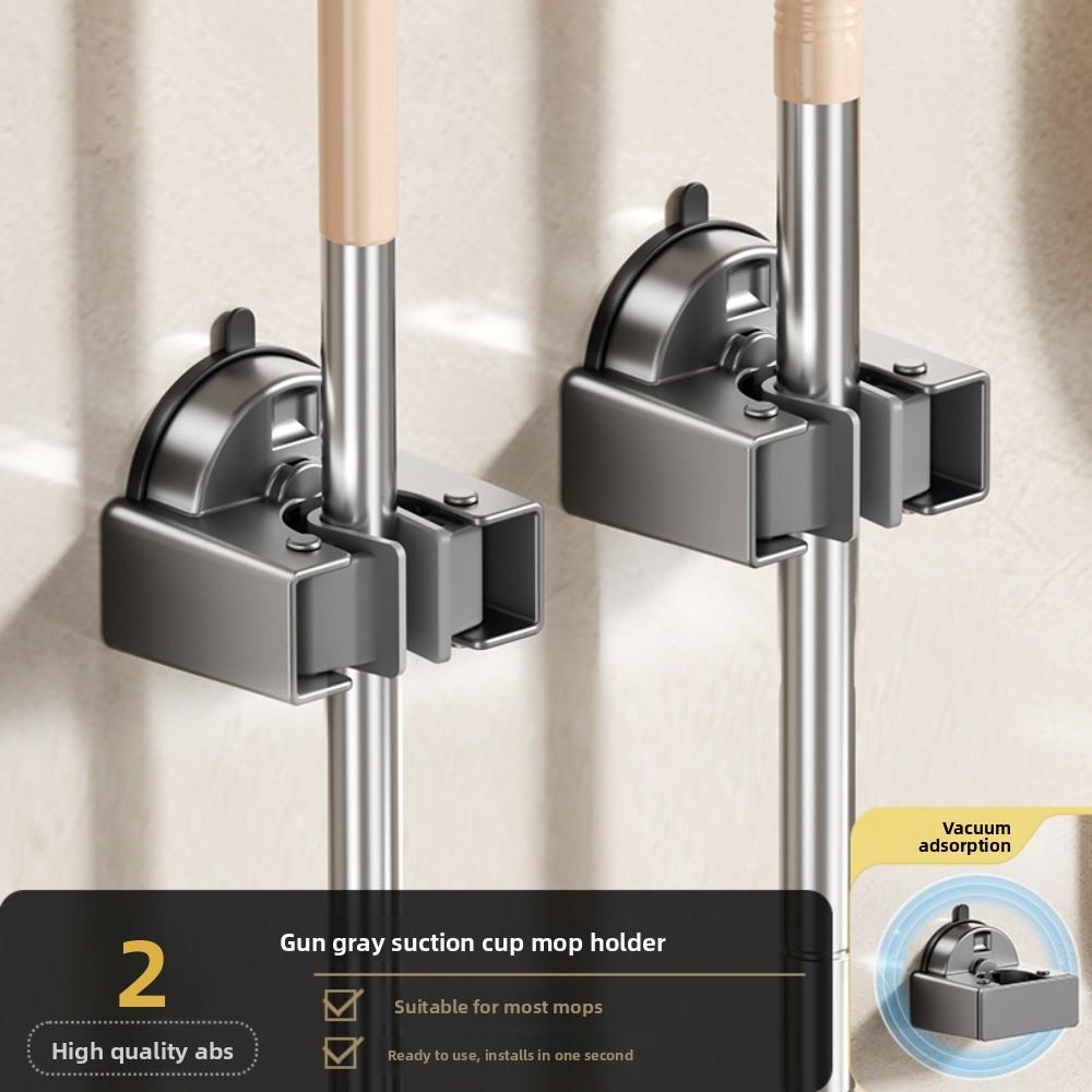 Broom Suction Cup Mop Holder Suction Cup Wall Storage Hook Bathroom Mop Hook  Behind the Door