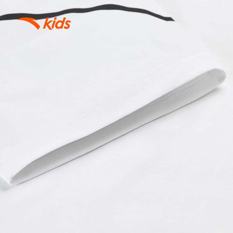 Anta Kids Trendy Series Big Boys Knit Short Sleeve T-Shirt