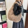 Bolso de Hombro de Felpa para Mujer, Felpa, Gran Capacidad, para el Viaje Diario