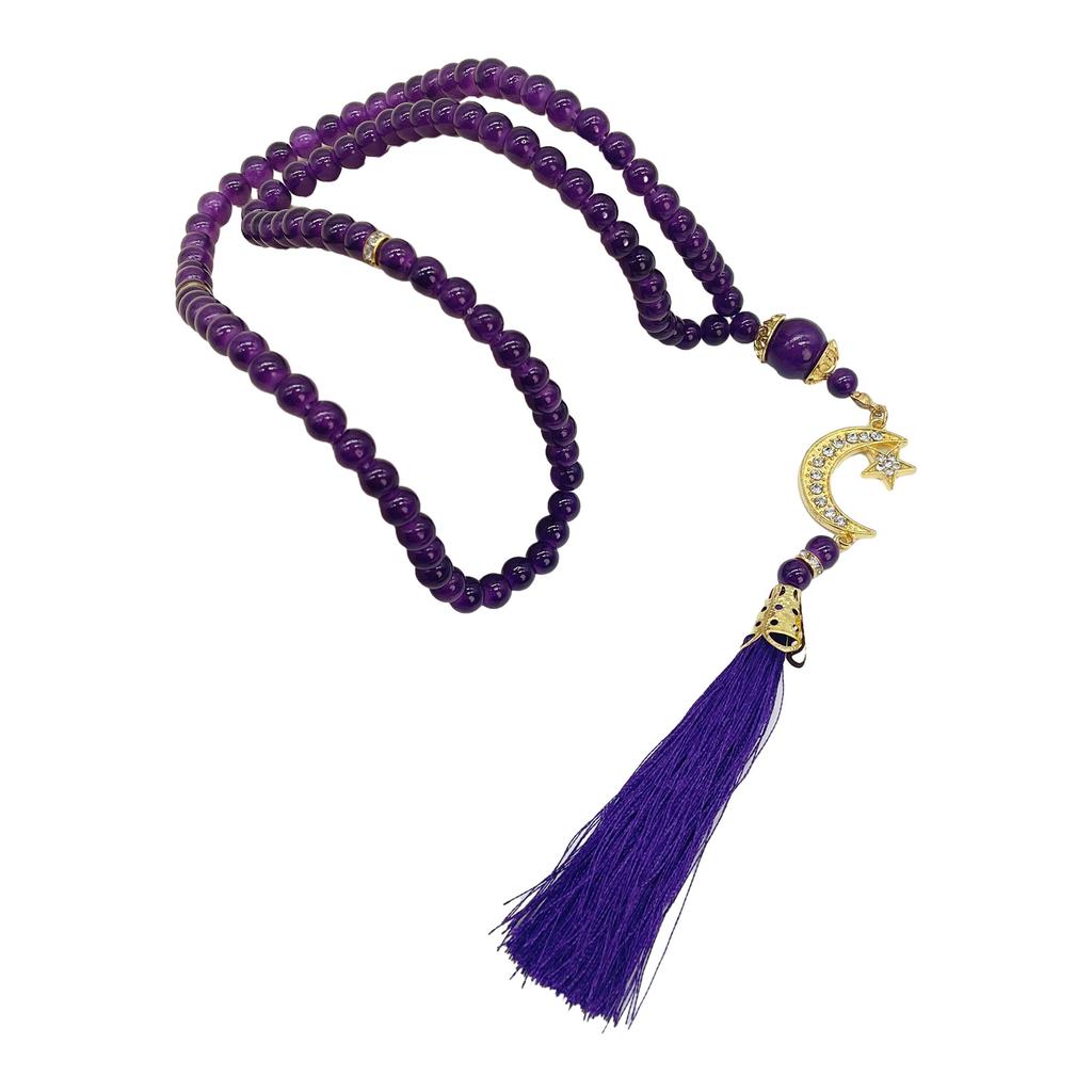 Exquisite 6mm Tasbih Rosary Bracelet Perfect for Hajj and Daily Prayers Chaplet Handmade Easter Gift Jerusale