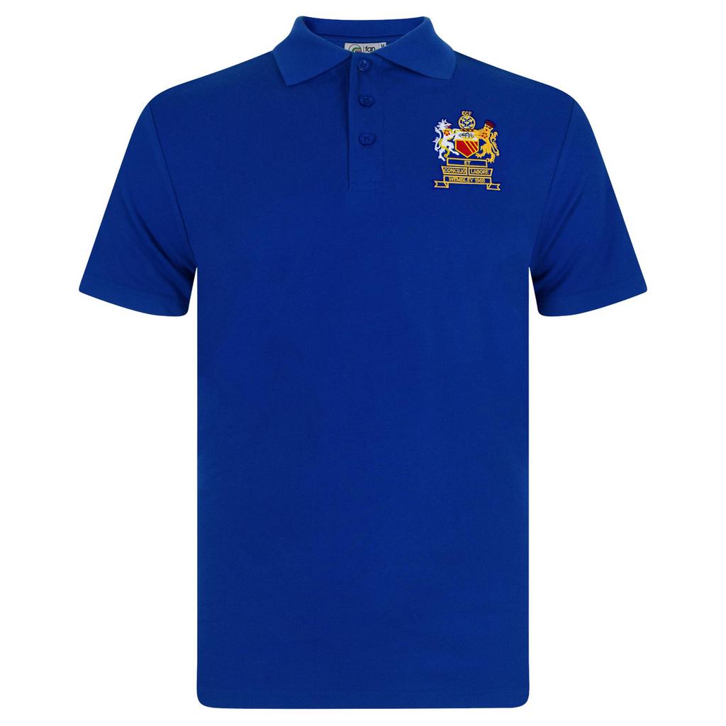 Fan Originals Mens Manchester 1968 Crest Polo Shirt