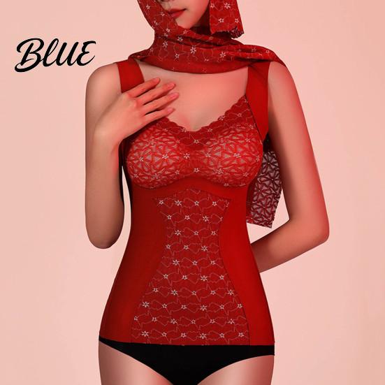 V-neck Padded Vest German Velvet Pads Seamless with Chest Women Bottoming Sleeveless Thick Thermal Base