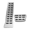 Gas Brake Accelerator Pedal Cover Stainless Steel Anti Slip Foot Pedal Pads Replacement for Hyundai Tucson Sonata Santa Fe Automatic Transmission