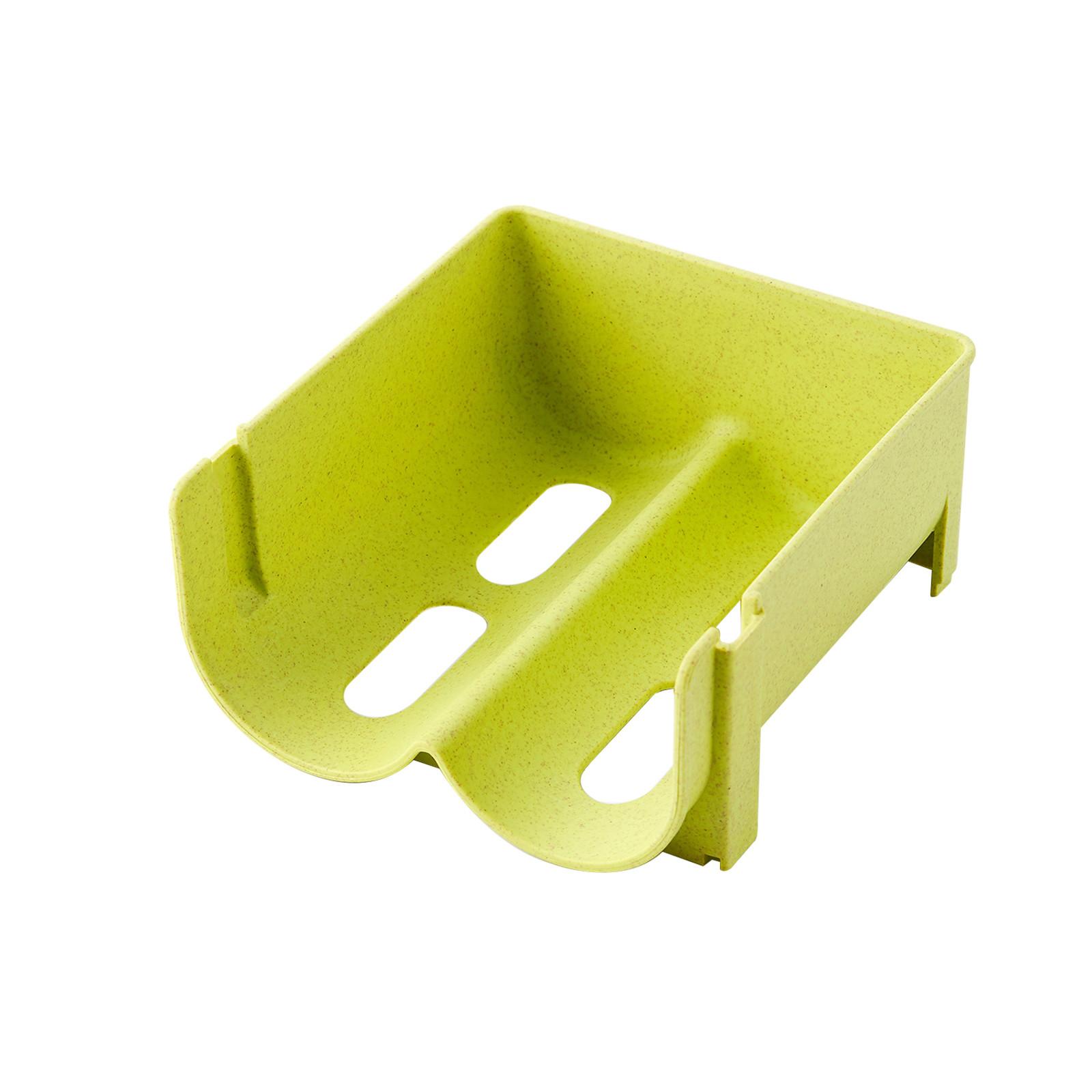 

Корзина для хранения холодильника, коробка для домашней кухни, органайзер для напитков, инструмент зелёный