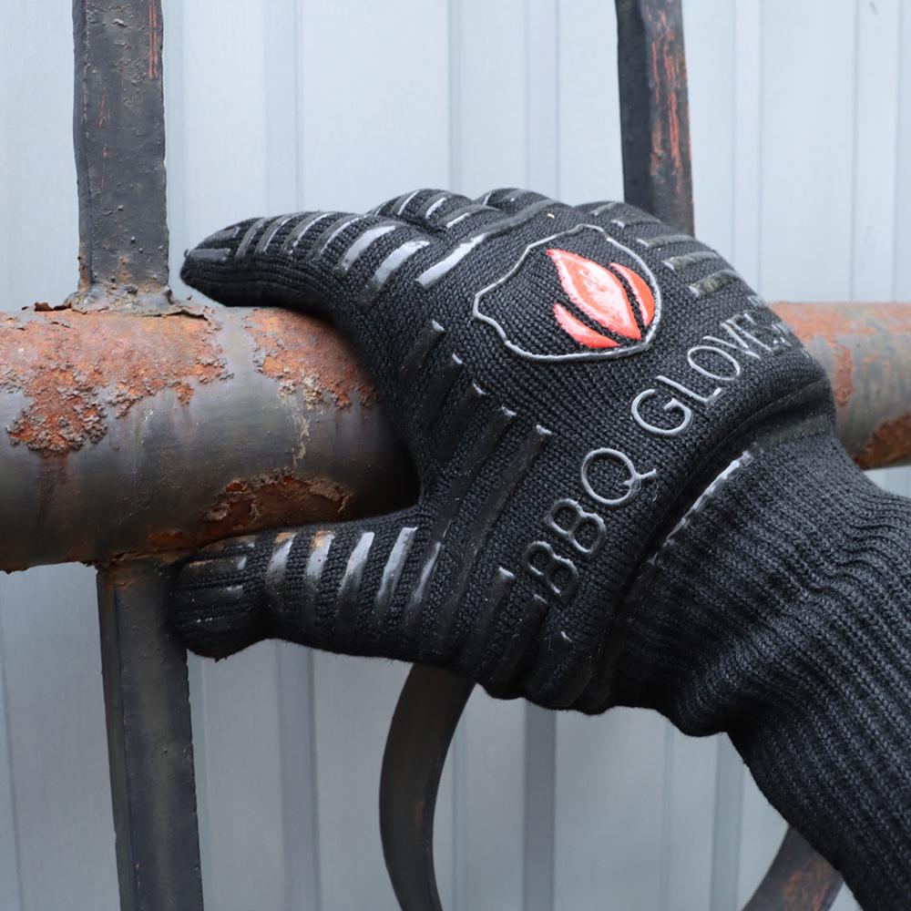 Heat insulation Log Burner Resistant Glove Fire-resistant Heat-resistant Glove Fire Heat Glove