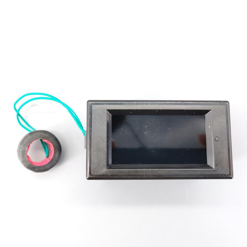 6IN1 AC Monitor 110V 220V 380V 100A Voltage Current Power Factor Active KWH Electric Energy Frequency Meter Digital LCD VOLT AMP