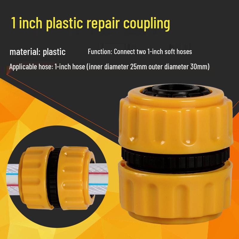 Four-Point Hose Extension Connector for Garden & Car Wash.