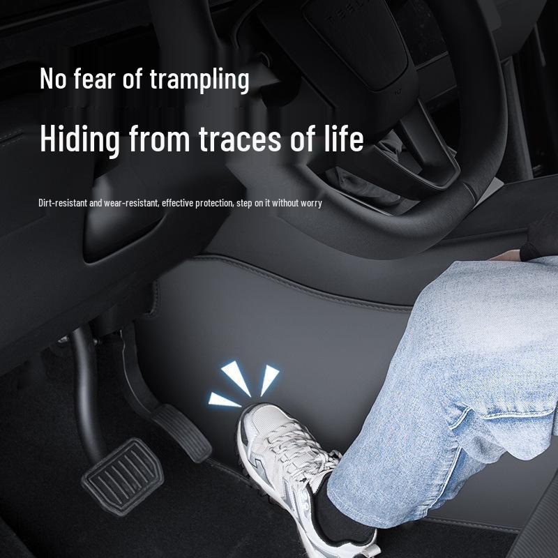 Tesla Model Y/3 Center Console Anti-Kick Protector Pad
