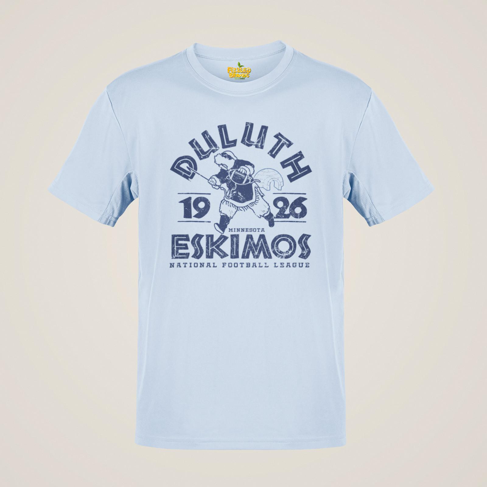 Duluth Eskimos Minnesota 1926 Ностальгическая Ретро Футболка с Футбольным Принтом S разноцветный