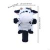 Golf Driver Headcover Furry Animal Cute Soft Club Cover