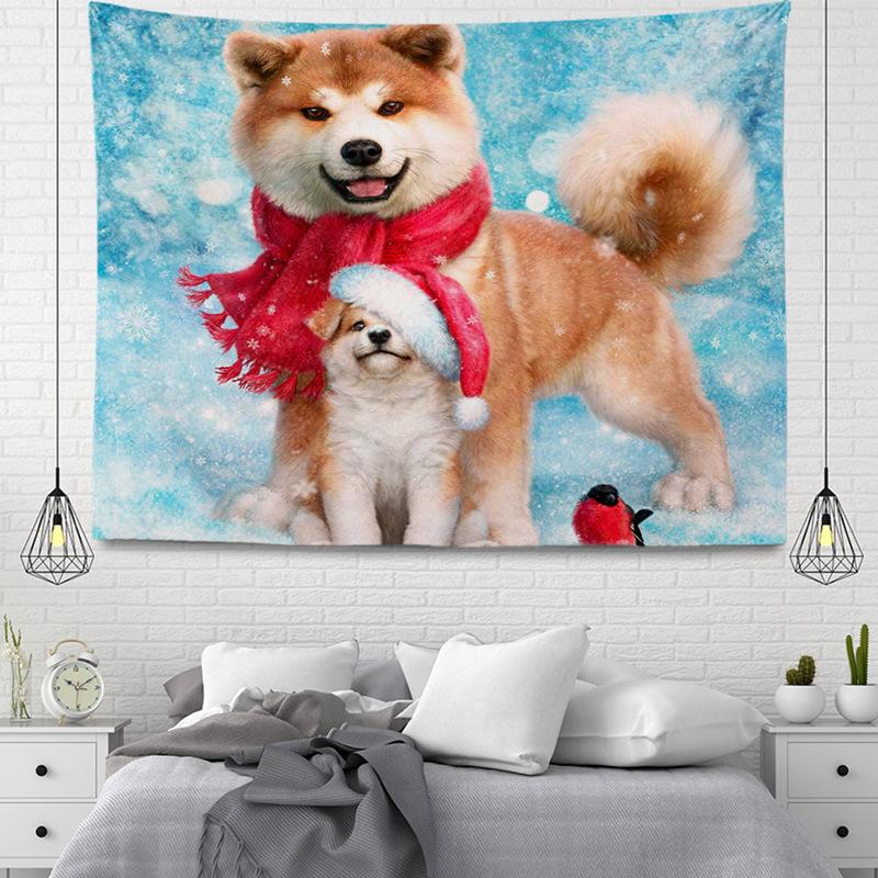 Рождественская серия Подвесной тканевый гобелен 100x75cm — фото 13