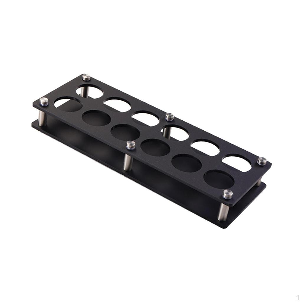 Glass Holder Snack Tray Acrylic Bartender Tool Cup Rack