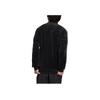 adidas Originals Velour Jacket JP Striped Embroidered Logo Zip Jacket Men Jackets Black HR3445