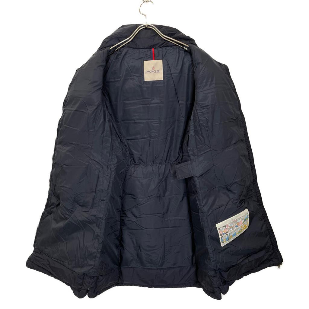 MONCLER [Excellent Condition/Domestically Authorized] FLAMMETTE Long Down coat 1 NavyUsed