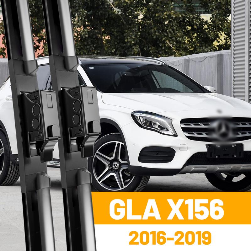 Front Wiper Blades For Mercedes Benz GLA 2016 2017 2018 2019 X156 Windshield Windscreen Accessories GLA 200 250 180 220 45 GLA X156 2016-2019