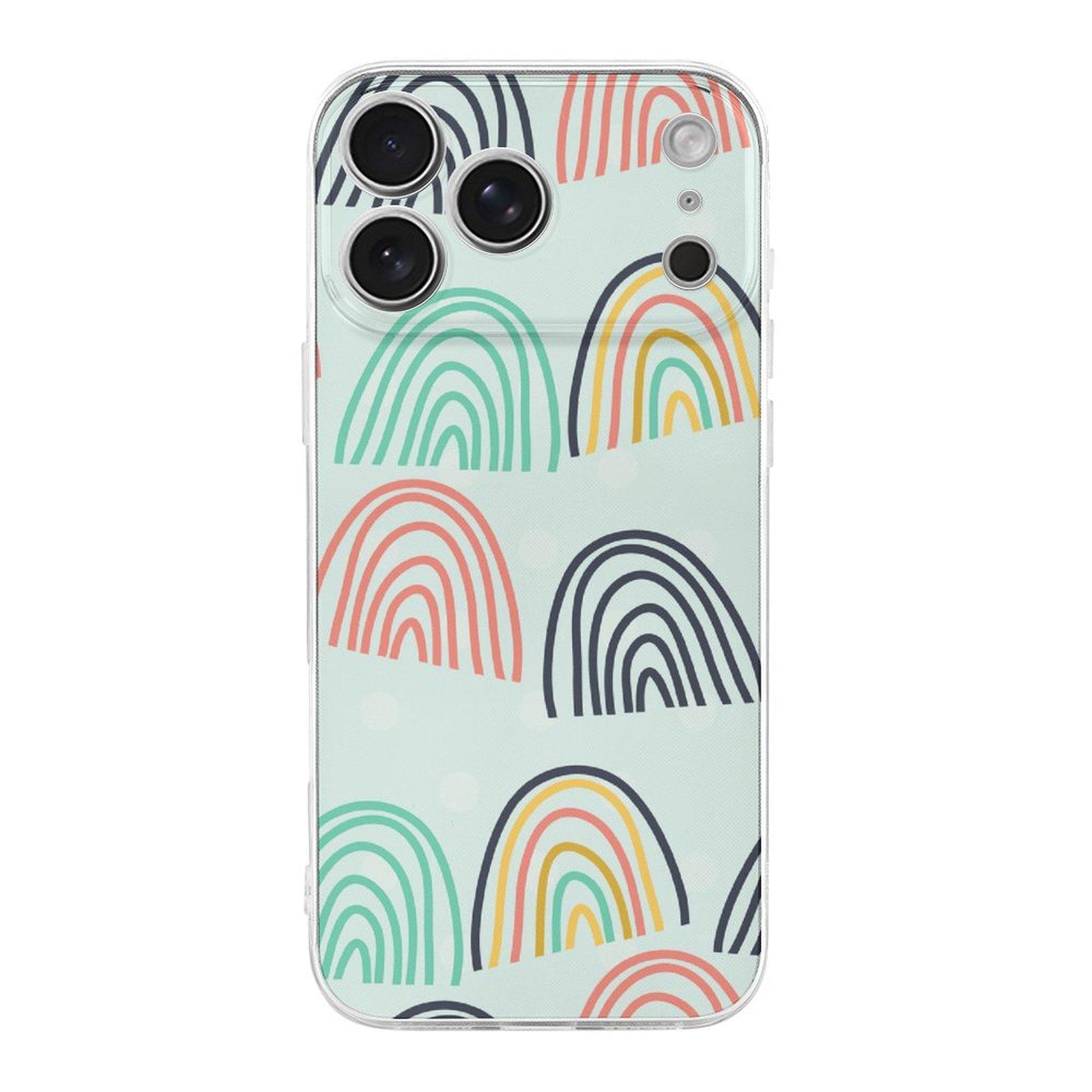 

1 Pack For Iphone 17/17Air/17Pro/17ProMax Slim TPU Protective Shell With Anti-Scratch Layer, Soft Bumpers And Camera Ring IPHONE-17ProMax белый