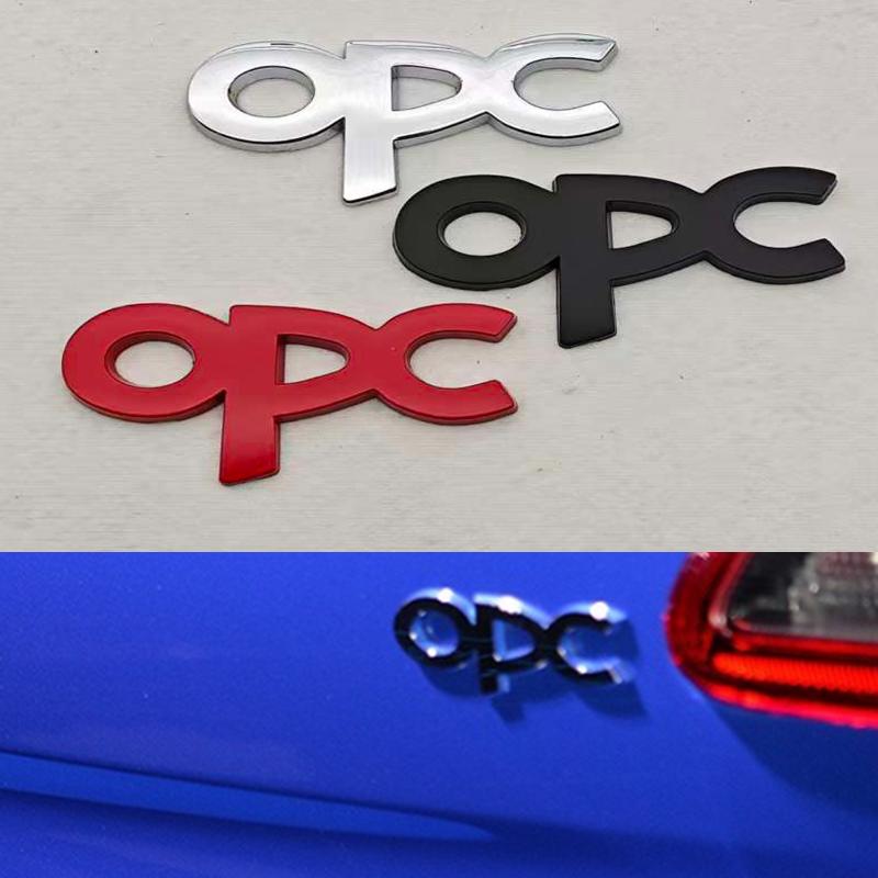 OPC Line Emblem Front Grille Badge Tail Stickers Logo For Opel Astra G H J K F Corsa D Zafira B Insignia Mokka Regal Accessories