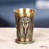 Egypt Myth Retro Metal Cup Non-slip Small Cocktail Cup Personality 3D Wine Glass  Wine