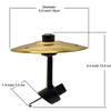1/2PC Car Crash Cymbal Air Vent Mini Drum Car Drum Cymbal Air Vent Car Hand-shooting Cymbals Musical Instrument For Car Interior