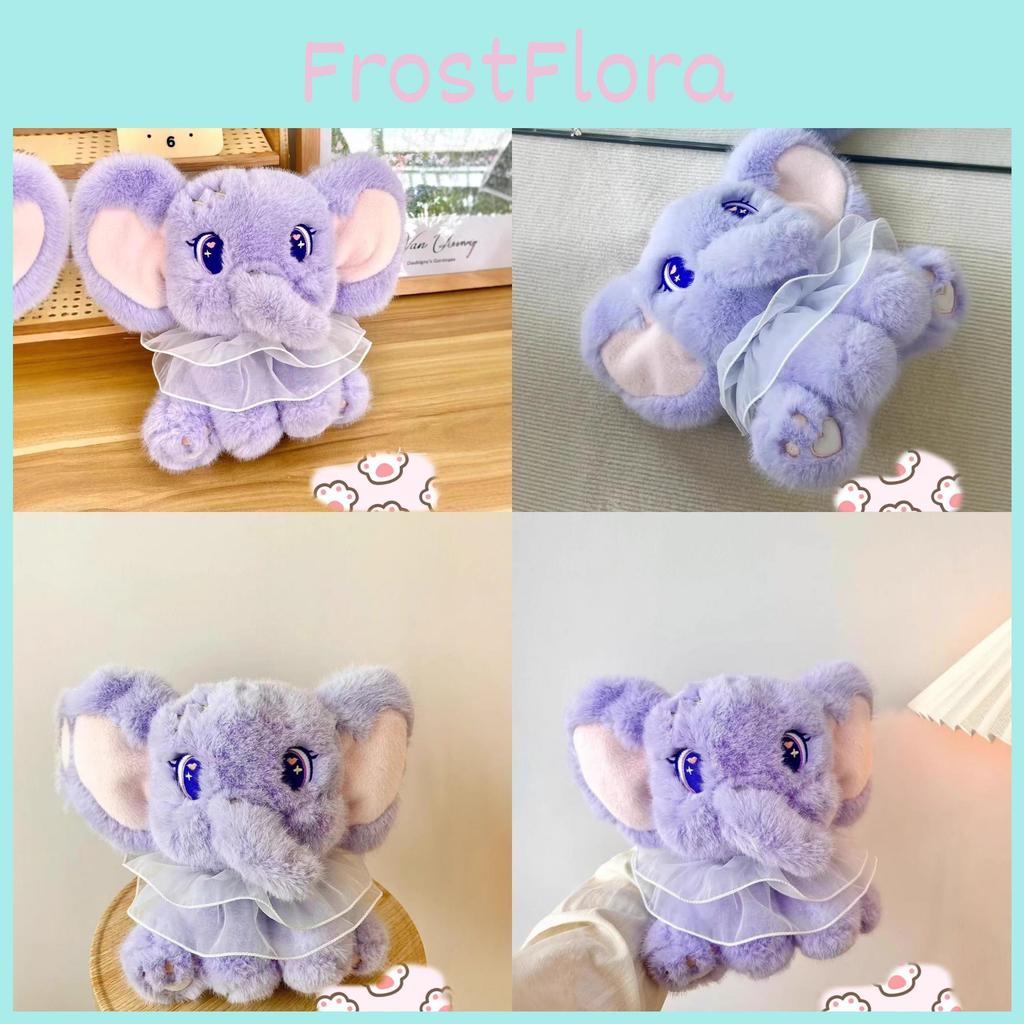 Elephant Plush Toy Soft Stuffed With Pp Cotton Filling For Kids Gift Birthday