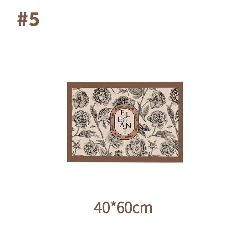 

Коврики для ванной в шахматном порядке, американский ретро-коврик, противоскользящий коврик для входной двери, для кухни, ванной, балкона, крыльца, декоративные ковры 40x60cm