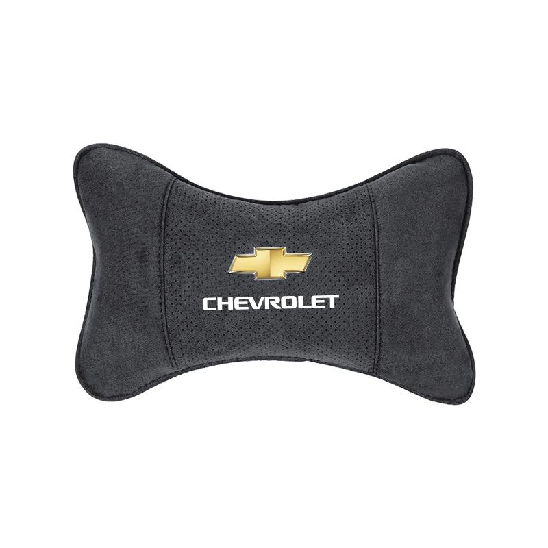Car Seat Neck Headrest Suede Pillow Soft Cushion For Chevrolet Spark Captiva Cruze Malibu Equinox Trax Camaro Blazer Traverse