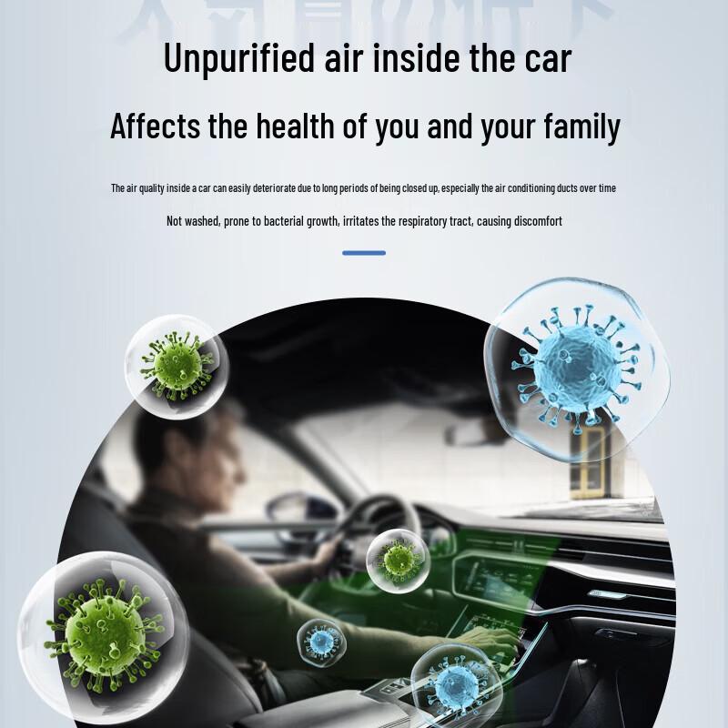 KINBATA Car Interior Odor & Bacteria Eliminator Spray