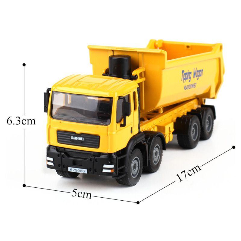 Exquisite 150 Alloy Diecast Model Dumper Truck Toy With Premium Craftsmanship For Kids