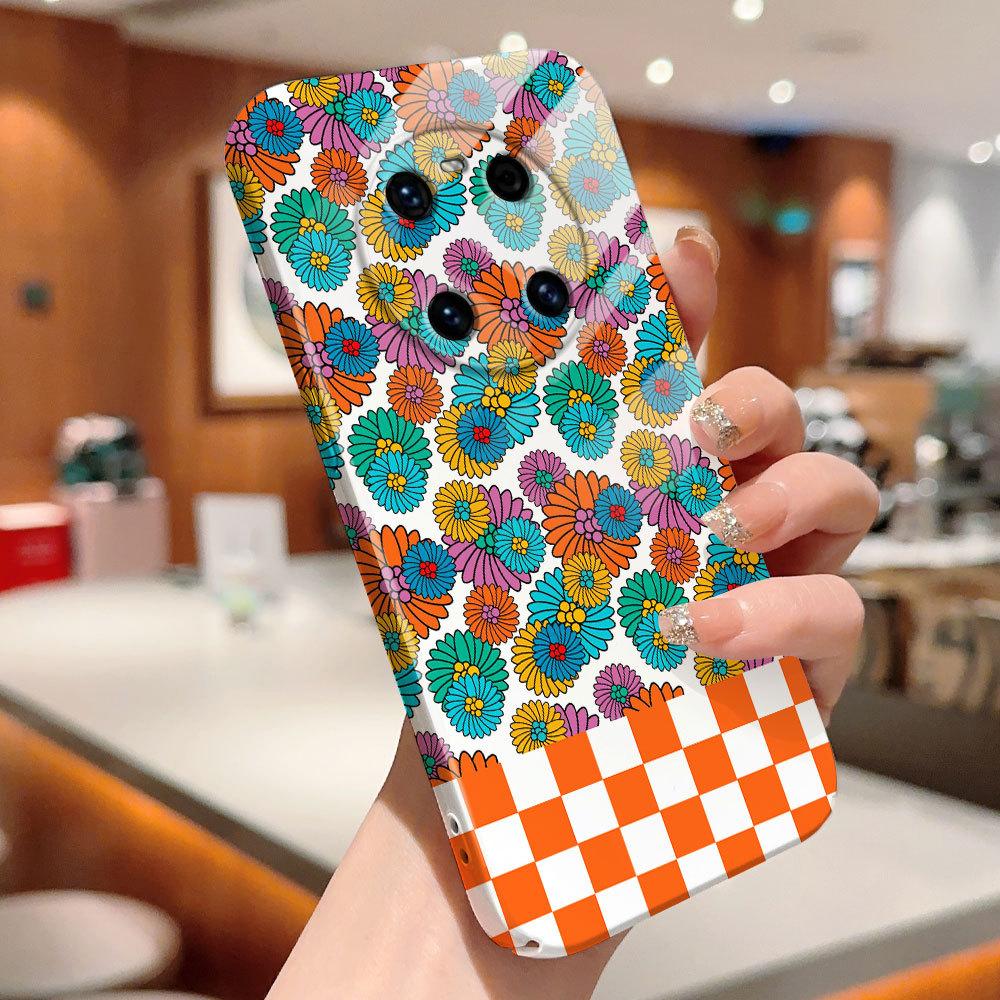 All-inclusive Film Handyhülle Cartoon Mode Design Hartschale Vollständige Abdeckung Kameraschutzhülle für iPhone Huawei Honor Vivo Google