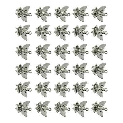 30pcs Delicate Angel Charm Pendant Elegant Angel Charm Pendants for Decorative Zippers and Handmade Jewelry