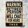 Metal Poster Vintage Retro Sign for Home Garage Bar Wall Decor