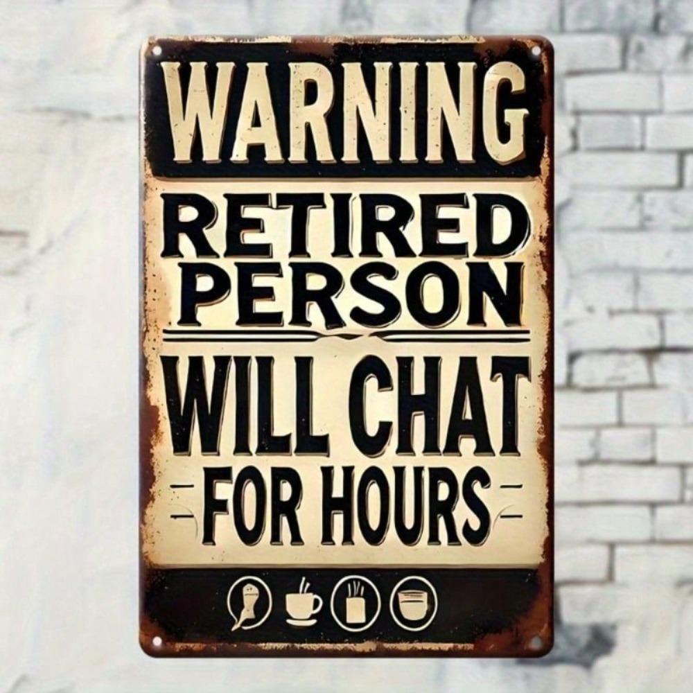 Metal Poster Vintage Retro Sign for Home Garage Bar Wall Decor