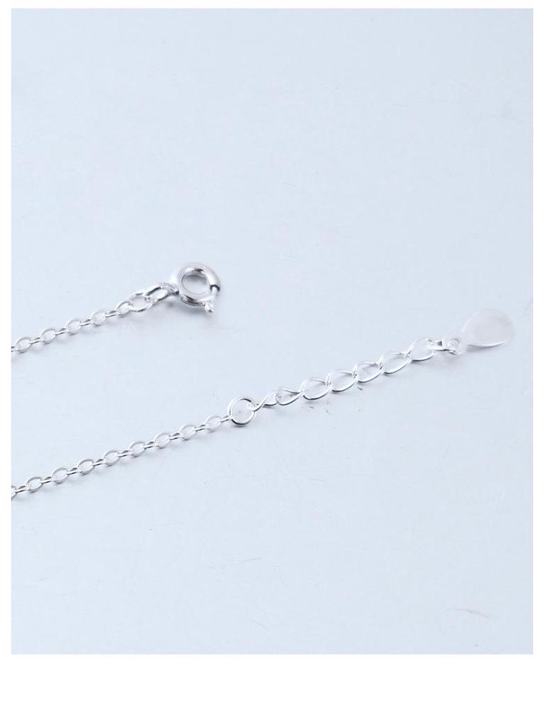 Bracelet Weiheng Argent s925 Style Mori Flocon de Neige - Bijoux Frais et Simples pour Femmes