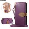 Zipper Wrist Strap Leather Wallet with Card Slot Phone Case for IPhone 17 Air 16 16E 15 14 13 12 Pro Max Plus Protective Cover