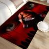 Horror Doll Chucky Entrance Door Mat Rectangle Anti-slip Home Soft Badmat Front Door Indoor Outdoor Mat Household Carpets