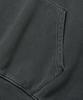 Brownbreath Pigment Tag Hood Zip Up - Charcoal